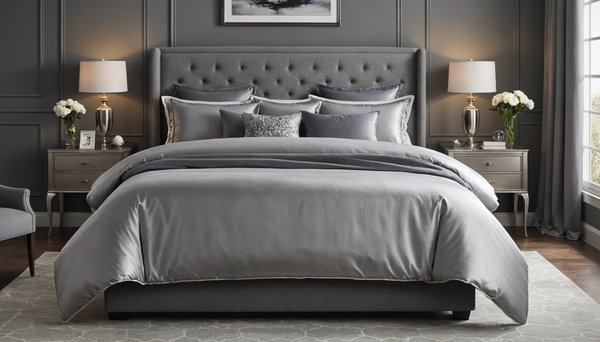 Optez pour une parure de lit satin pour une chambre chic et sereine