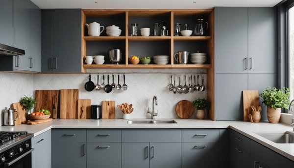 Astuces malines pour une armoire de cuisine bien rangée